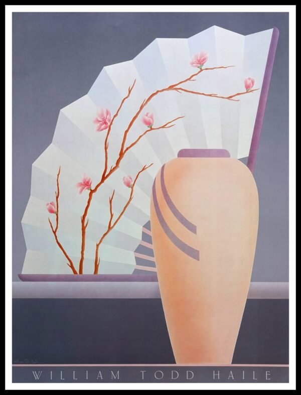 FLG H-16L Floral Fan (Left)